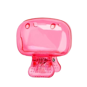 Clip de stocare pentru periuța de dinți cu capac de protecție, compact, pentru acasă și în călătorii