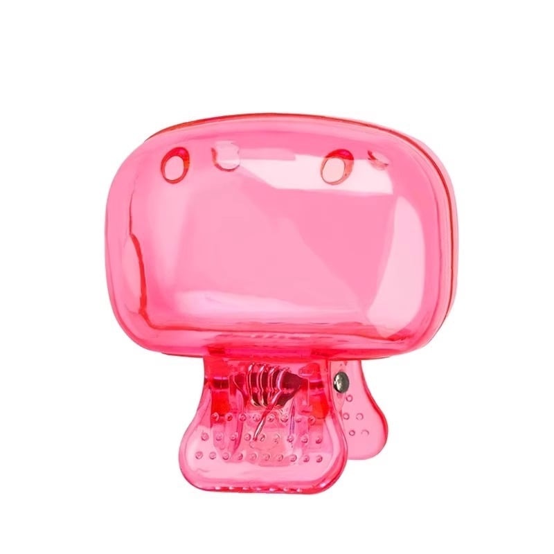 Clip de stocare pentru periuța de dinți cu capac de protecție, compact, pentru acasă și în călătorii