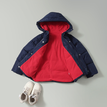 Palton din bumbac cu căptușeală fleece, unisex, iarnă