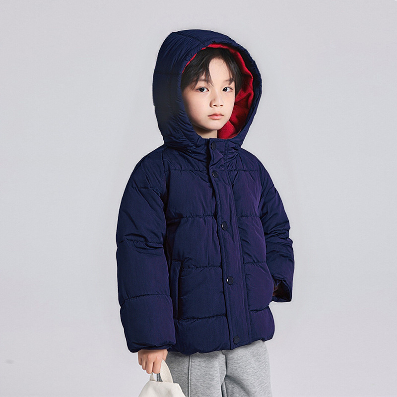 Palton din bumbac cu căptușeală fleece, unisex, iarnă