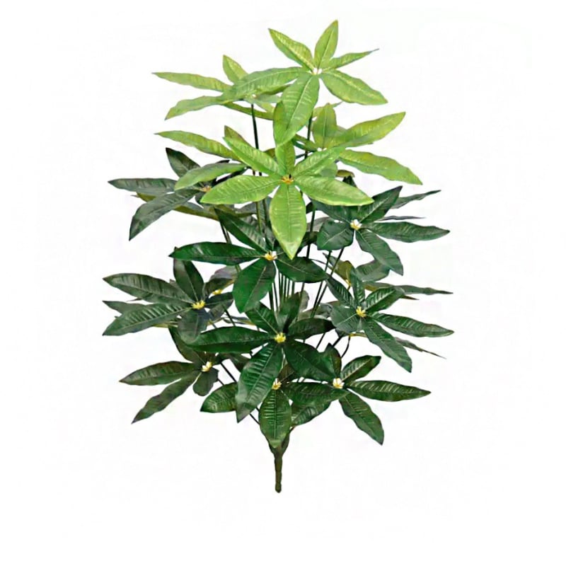 Arborele banilor artificial cu frunze realiste, plantă decorativă verde în ghiveci