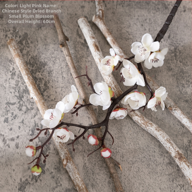 Umjetni Wintersweet i Plum Blossom bonsai za svadbenu dekoraciju, zidna biljka i zid cvijeća u stilu Instagrama
