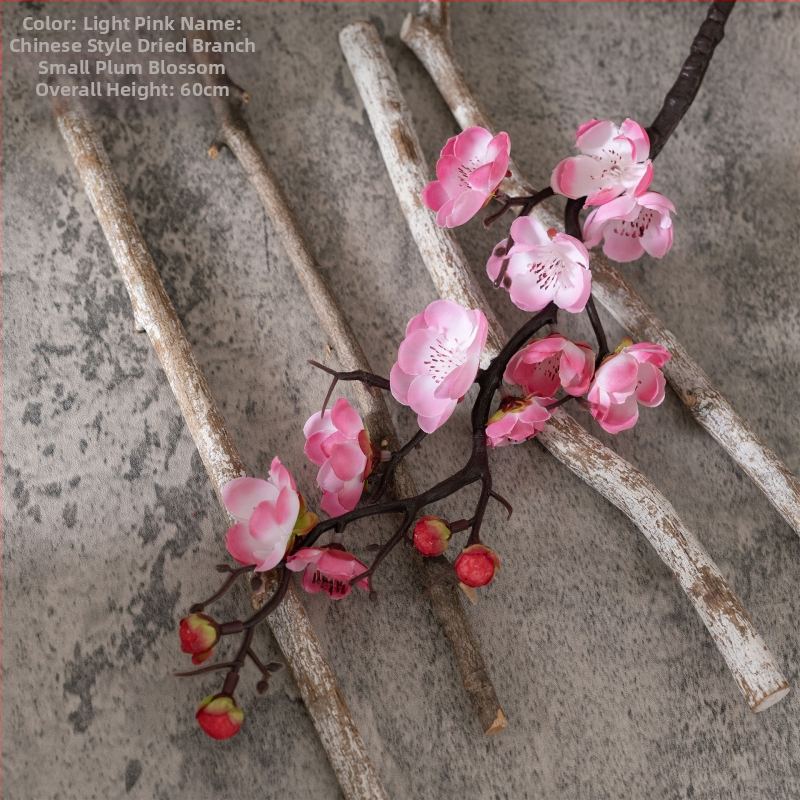 Umjetni Wintersweet i Plum Blossom bonsai za svadbenu dekoraciju, zidna biljka i zid cvijeća u stilu Instagrama