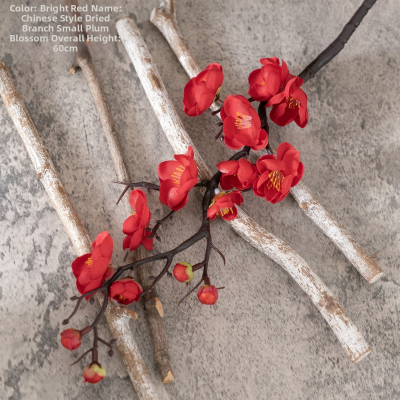 Umjetni Wintersweet i Plum Blossom bonsai za svadbenu dekoraciju, zidna biljka i zid cvijeća u stilu Instagrama