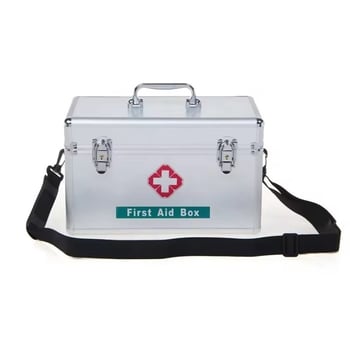 Cutie medicală Hai's Hainuo pentru uz casnic – trusă completă de prim ajutor într-o cutie metalică