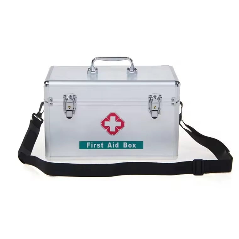 Cutie medicală Hai's Hainuo pentru uz casnic – trusă completă de prim ajutor într-o cutie metalică