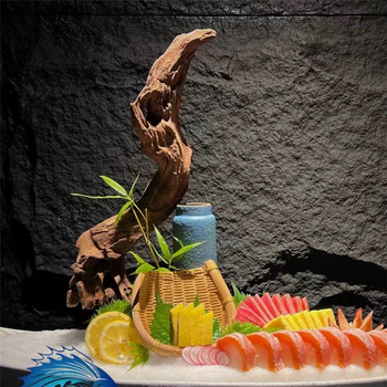 Ornament decorativ pentru acvariu din rășină, ramuri simulate și sculptură de rădăin, decor în stil rockery