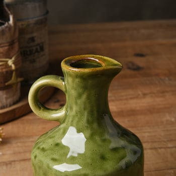 Kakel set ceramic pentru sosuri și condimente, stil japonez — sticlă sos de soia, sticlă oțet, oală pentru ulei, borcan pentru condimente