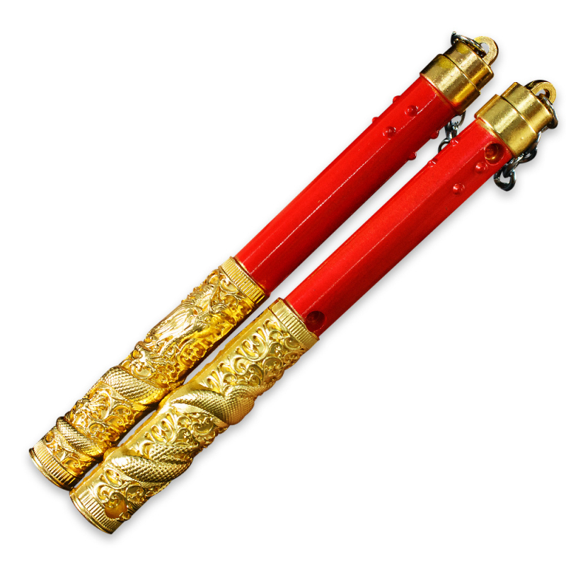 Peace JY Shenlong 15 cm nunchaku din aliaj – model de armă, ornament metalic