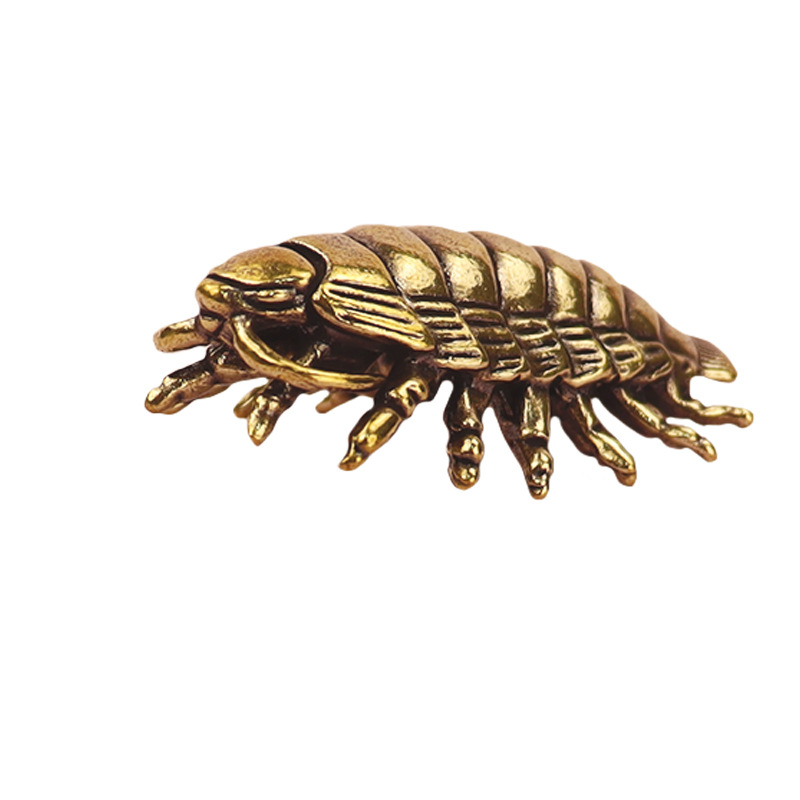 Figurină din alamă, insectă – artă decorativă culturală și creativă pentru casă și colecții