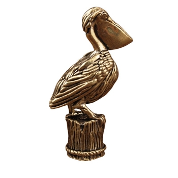 Figurina tucan din alamă, ornament decorativ din metal, stil chinezesc, lucrat manual