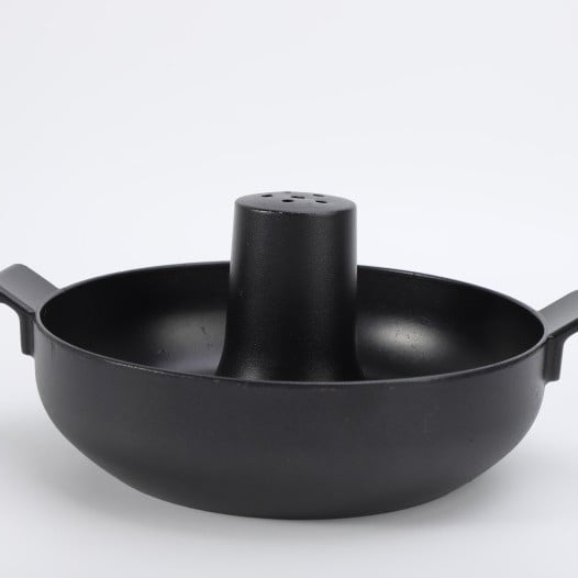 Hot Pot din Beijingul vechi, fund gros și design trombă de elefant, aliaj de aluminiu, 4,1–6 L, antiaderent, compatibil cu aragazul cu gaz