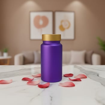 Borcan mini din aliaj de aluminiu, cu gură largă, pentru ambalarea pulberilor, imprimare UV a logo-ului
