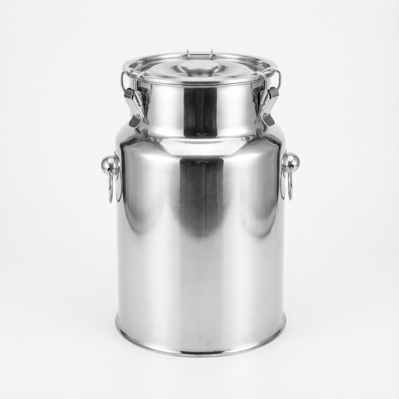 Recipient din oțel inoxidabil alimentar cu capac sigilat, recipient rezistent la umezeală, 5 L, canistră pentru ceai și lapte