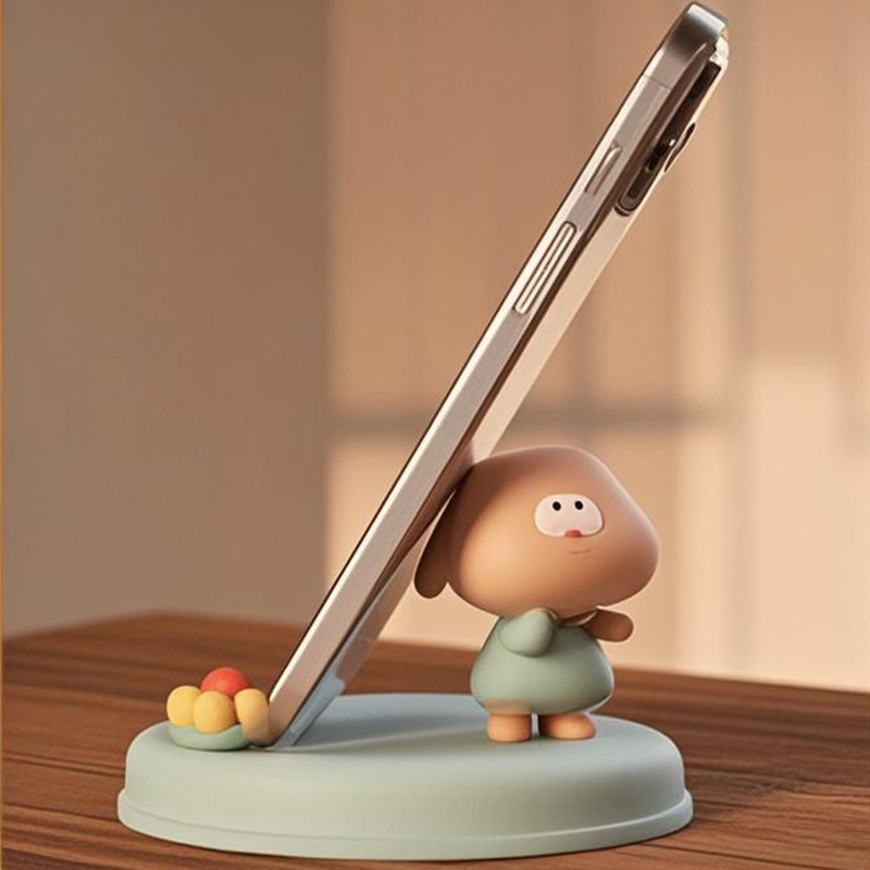Kreativni slatki držač za telefon i tablet za uredski stol - karikatura od smole