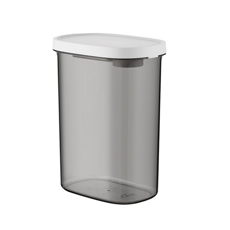 Recipient de depozitare cu închidere magnetică și linguriță pentru boabe de cafea, ceai și cafea pudră — rezistent la umezeală, aspect elegant