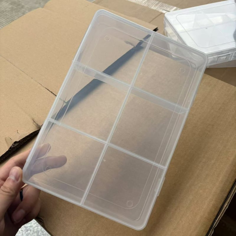 Cutie organizatoare de birou, extralargă, cu 6 compartimente și slot pentru carduri