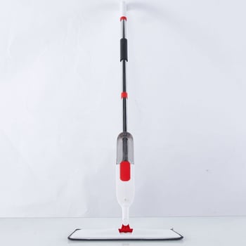Mop cu spray pentru podea, cap plat, microfibră, mâner telescopic 126 cm, model 2025