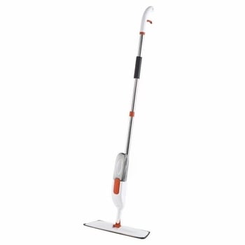 Mop cu spray pentru podea, cap plat, microfibră, mâner telescopic 126 cm, model 2025