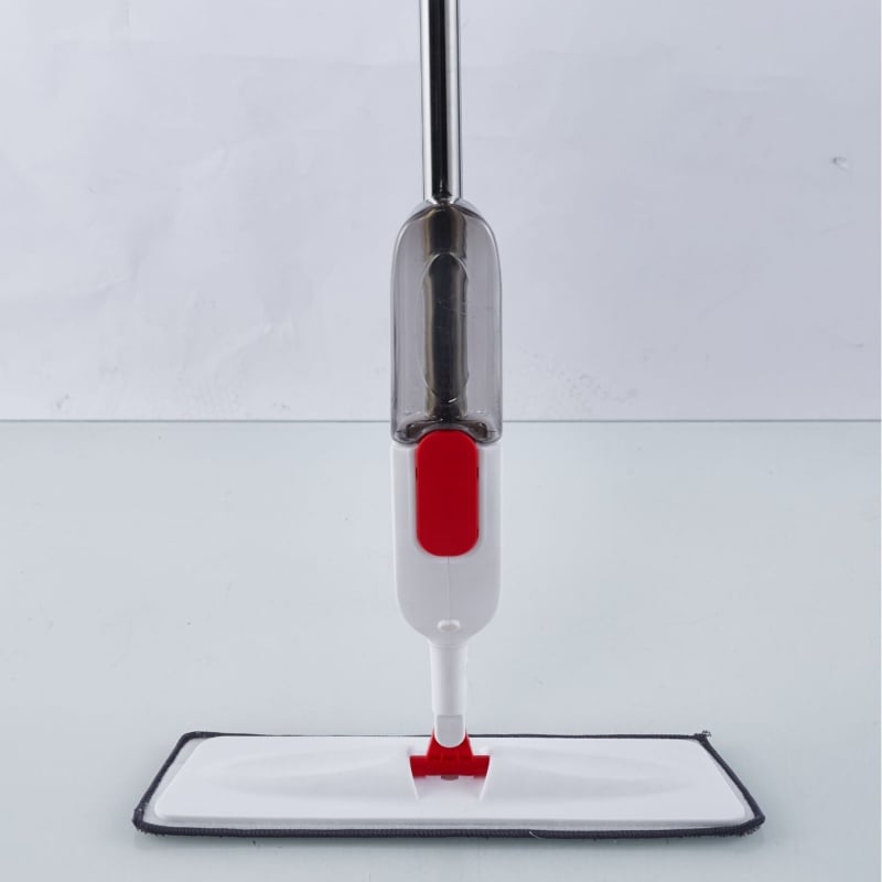 Mop cu spray pentru podea, cap plat, microfibră, mâner telescopic 126 cm, model 2025