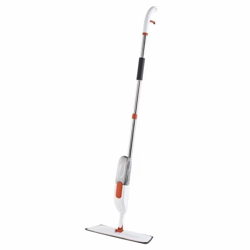 Mop cu spray pentru podea, cap plat, microfibră, mâner telescopic 126 cm, model 2025
