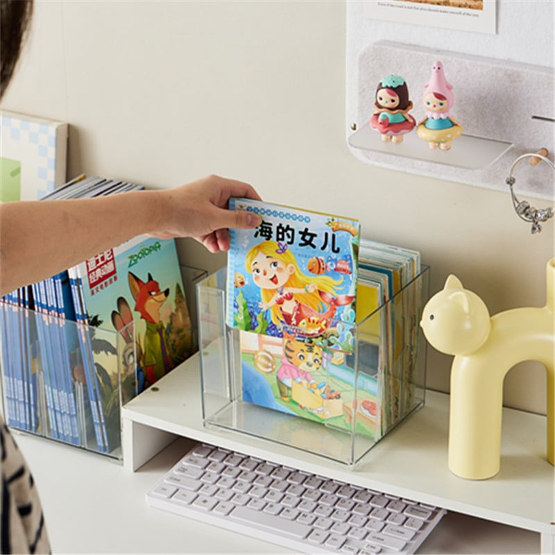 Cutie de depozitare pentru cărți cu ilustrații, compartimente pentru cărți pentru copii Oxford Reading Tree