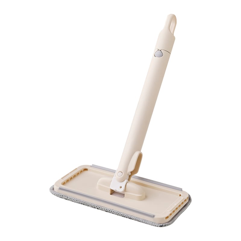 Mop plat pentru curățenie casnică cu microfibră, curățarea geamurilor, mâner antiderapant