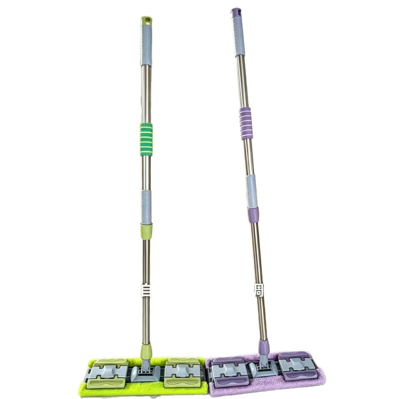 Noul model de mop plat pentru uz casnic, fără spălare manuală, cu clips pentru cârpă de mop înlocuibilă