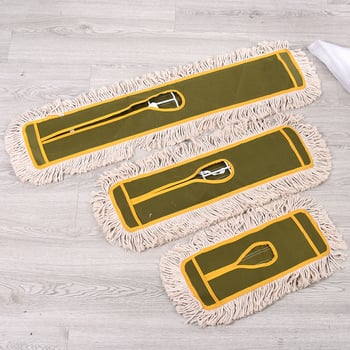 Capă de înlocuire pentru mop plat din fir de bumbac, mop pentru praf, dimensiune mare, utilizare casnică, țesătură de înlocuire personalizabilă