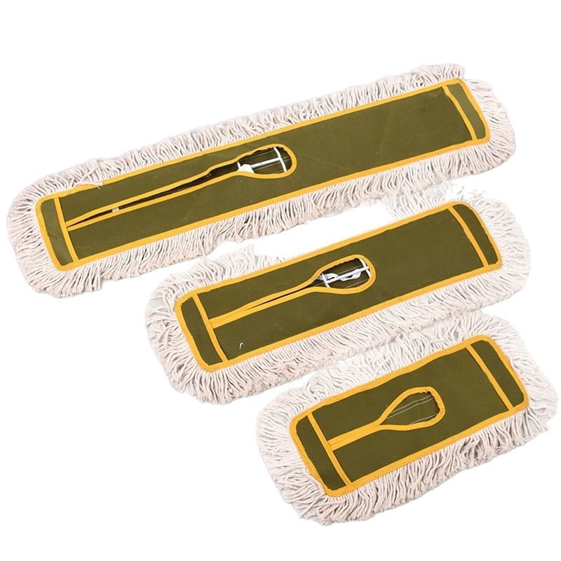 Capă de înlocuire pentru mop plat din fir de bumbac, mop pentru praf, dimensiune mare, utilizare casnică, țesătură de înlocuire personalizabilă