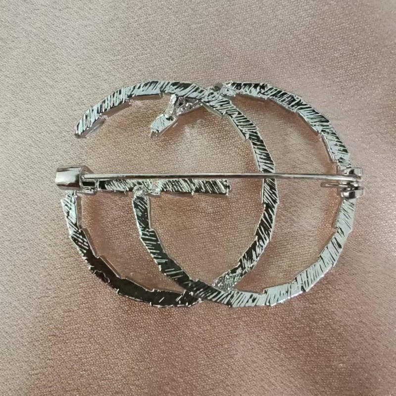 Broșă GG cu litere, accesorii de modă pentru paltoane și costume – design de înaltă clasă