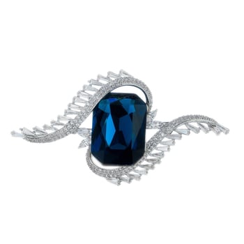 Broșă retro cu cristale și aripi de înger, bijuterie elegantă pentru femei, accesoriu 2025