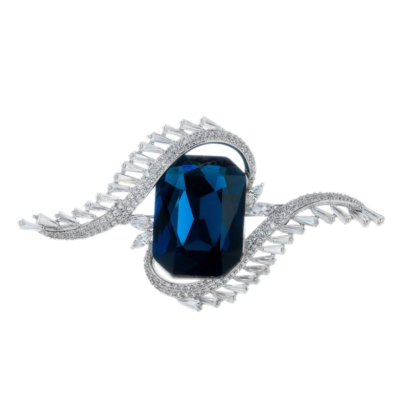 Broșă retro cu cristale și aripi de înger, bijuterie elegantă pentru femei, accesoriu 2025