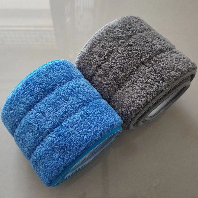Pânză de mop plat îngroșată, înlocuire, autoadezivă, prelungită, universală