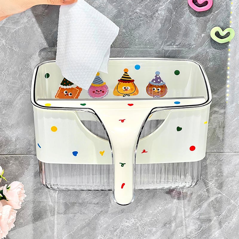 Coș de gunoi pentru bucătărie montat pe perete, cu răzuitor și cutie de depozitare portabilă pentru baie și produse de igienă
