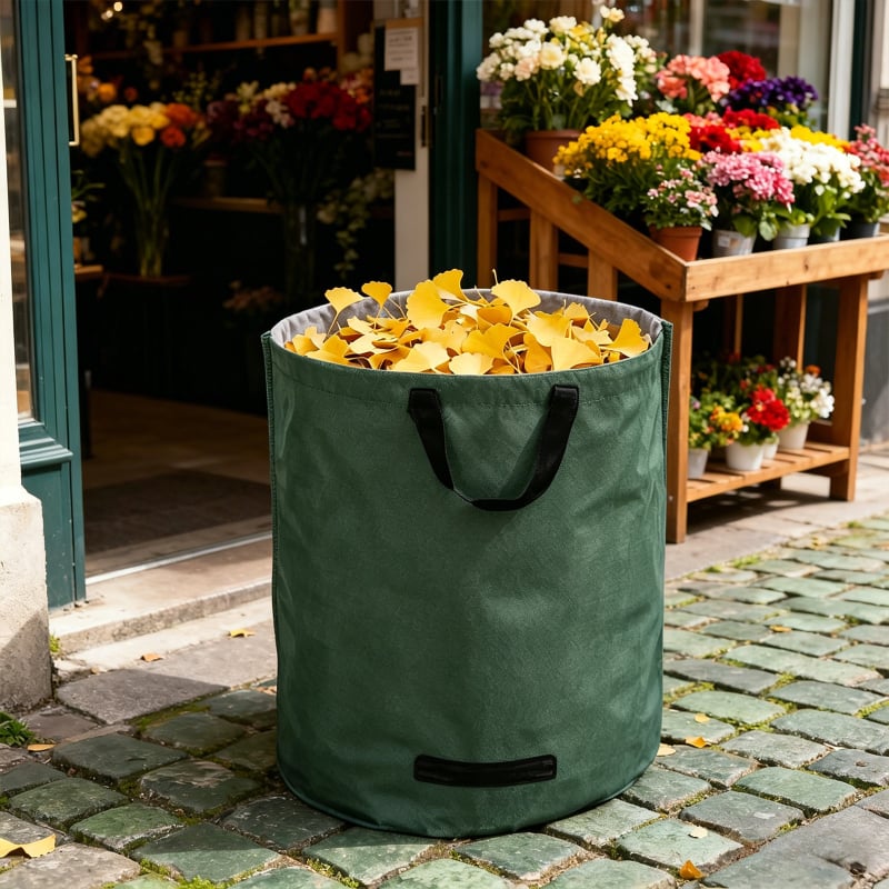 Geantă pentru colectarea frunzelor din grădină, sac rezistent la apă pentru deșeuri vegetale