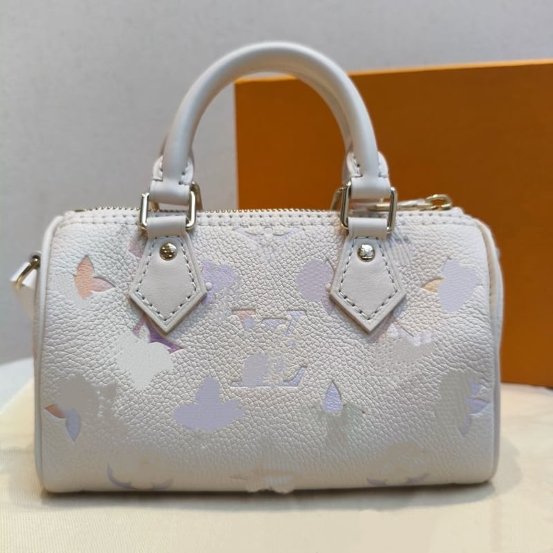 Madeleine mov gradient, piele naturală cu luciu irizat, geantă de mână versatilă pentru femei, crossbody/umăr