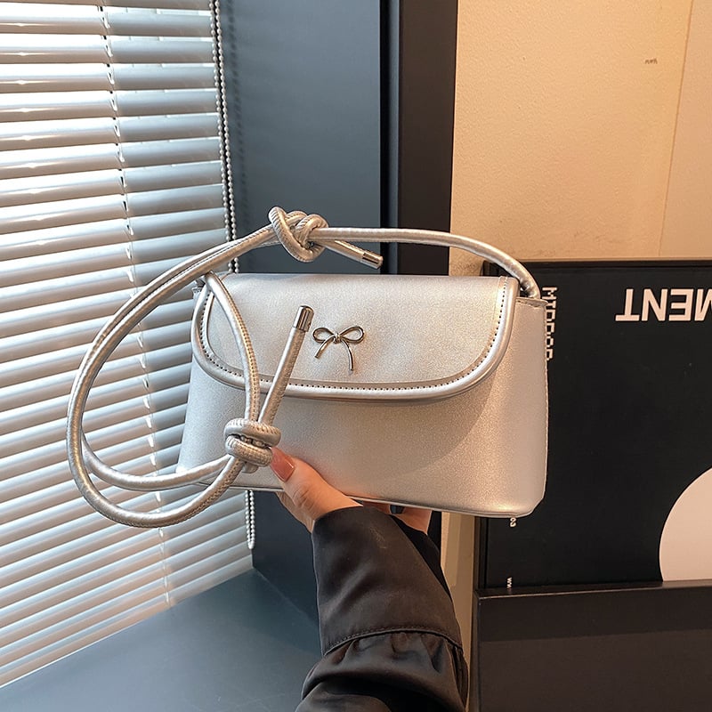 Geantă de damă din PU, crossbody, mică pătrată, dimensiune medie, vară 2024