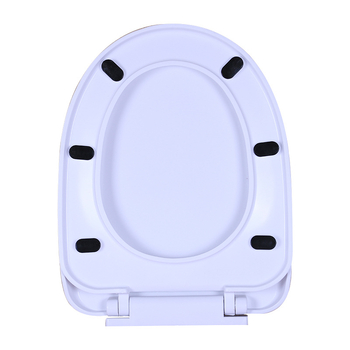 Capac de toaletă personalizabil, detașabil, cu închidere lentă și garnitură de etanșare