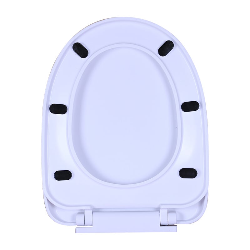 Capac de toaletă personalizabil, detașabil, cu închidere lentă și garnitură de etanșare