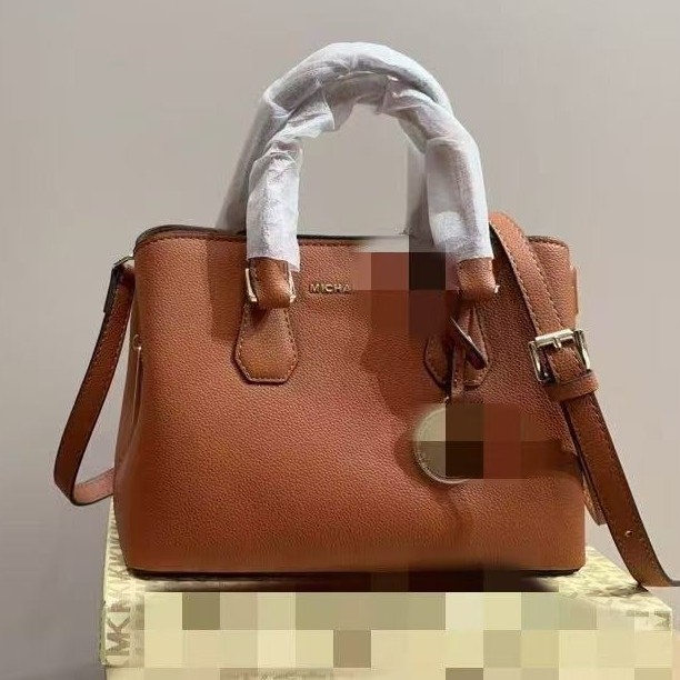 Geantă pentru femei din piele de vită, cu închidere cu fermoar, mână și curea crossbody, capacitate mare, toamnă 2024