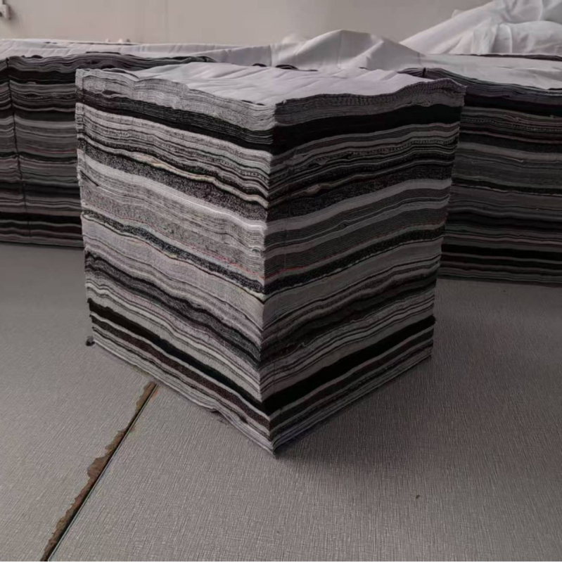 Cârpă industrială multicoloră din bumbac, absorbantă pentru apă și ulei, fără scame, bucată mare de pânză pentru curățare