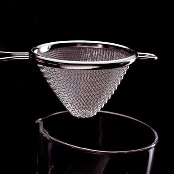 Filtru de gheață pentru barman, lingură-filtru pentru cocktail cu dublu strat