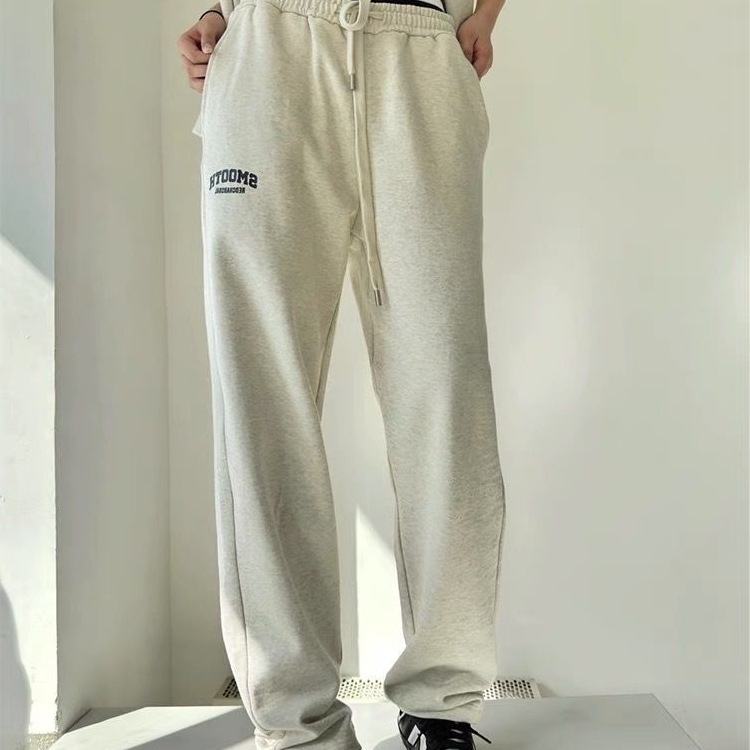 Set de trening casual de toamnă-iarnă cu stil retro american hip-hop pentru femei, hanorac lejer și pantaloni de trening, set din două piese pentru alergare.