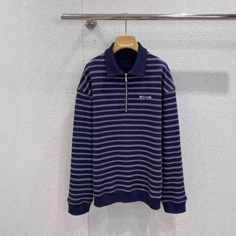 Nanyou unisex hanorac cu fermoar parțial, broderie, dungi, guler cu rever, mâneci lungi, croială lejeră