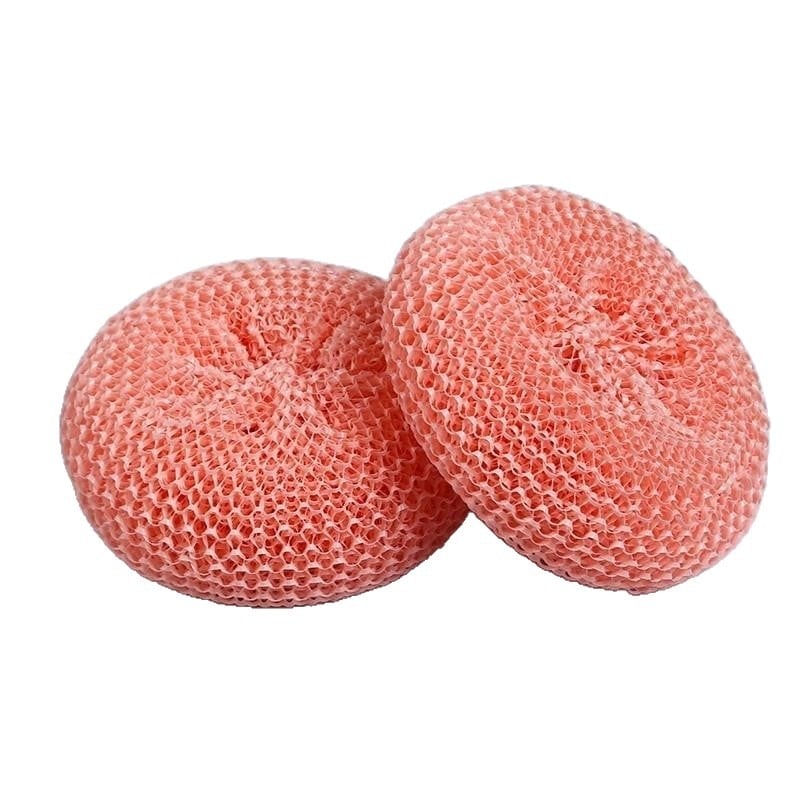 Bila de curățare din plastic pentru bucătărie și spălat vase, bilă abrazivă din nylon, perie nano pentru oale, perie pentru tigăi antiaderente