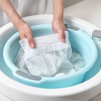 Lavoar din plastic gros, cu două mâneri, pentru copii, pentru spălarea feței și a hainelor, pentru uz casnic, pentru cămine și hoteluri