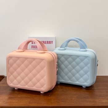 Geantă de machiaj portabilă pentru călătorii, gentuță cosmetică compactă