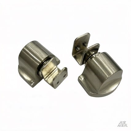 Opritor magnetic pentru ușa de sticlă, pentru sticlă de 10–12 mm, aliaj de aluminiu, montaj cu șuruburi, anti-coliziune, stil modern minimalist, Yihongxin Hardware