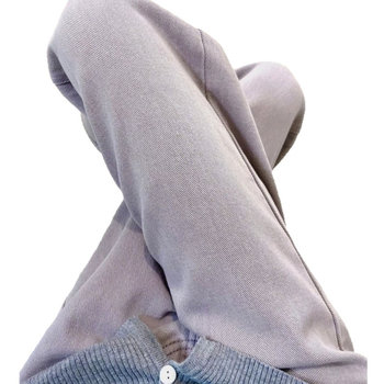 Blugi femei roz prăfuit, talie înaltă, croială dreaptă și wide-leg, stil coreean, model nou 2025